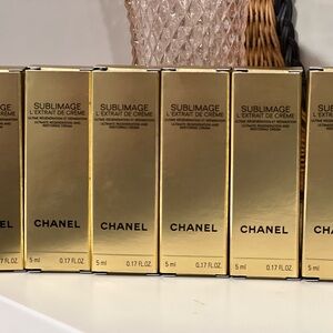 6 CHANEL Sublimage L'Extrait de Crème Ultimate Restoring Cream - 6/.17oz